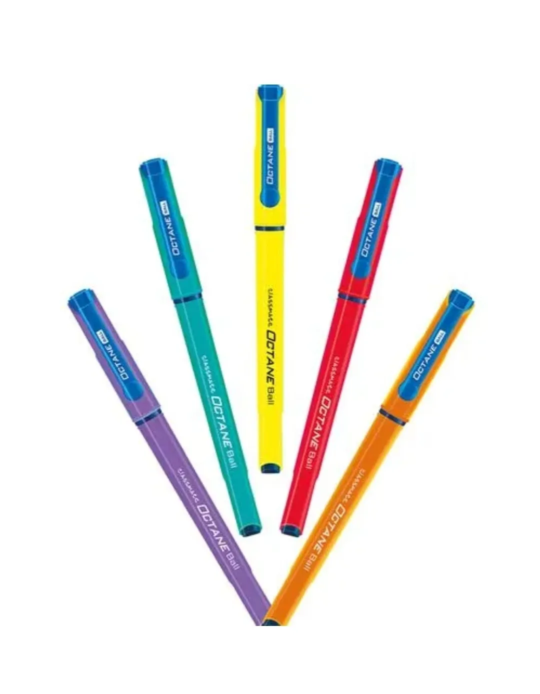 Classmate Octane Ball Colour Fest Series  Blue Pack of 10 Pens